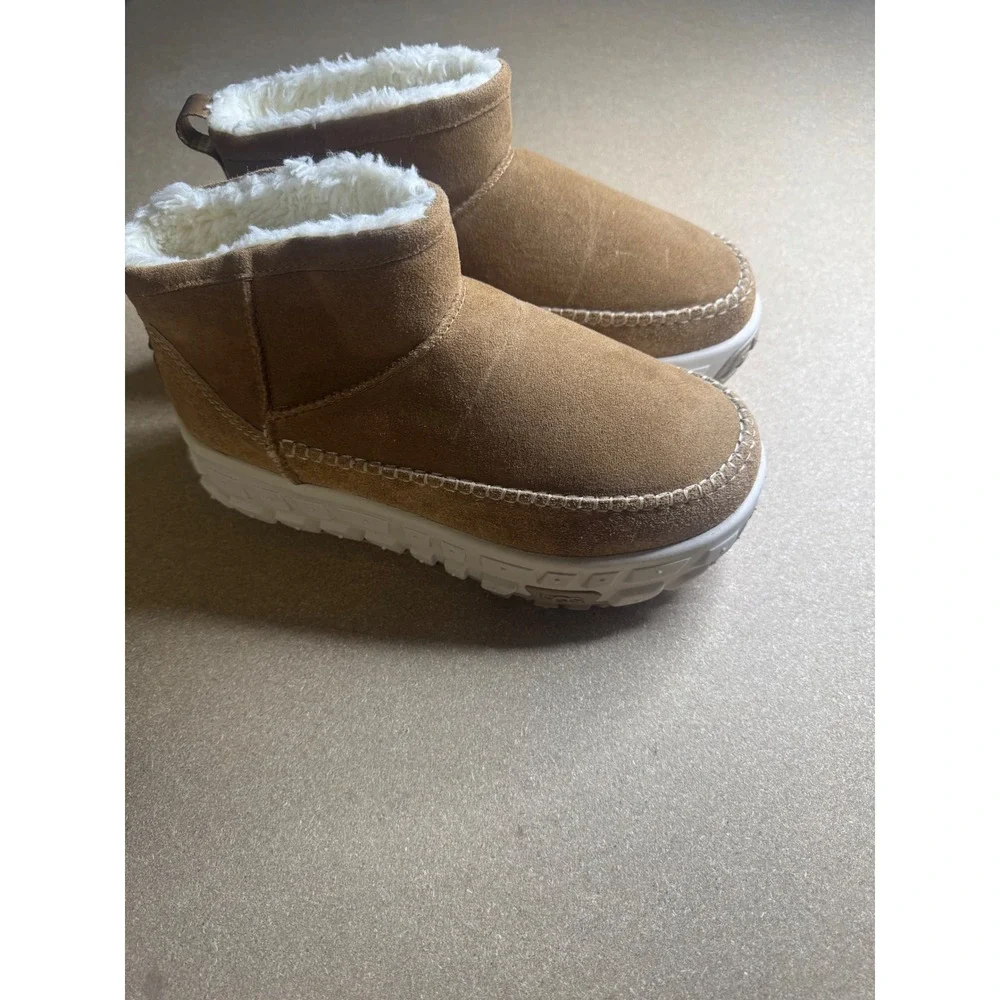Ugg Unisex Venture Daze Ultra Mini Platform Chestnut Size Women Size 12 Mens‎ 11